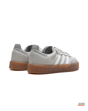 AD Leather Gum-Sole Platform Trainer