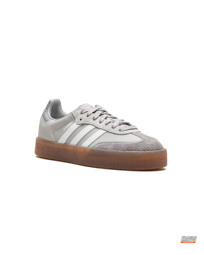 AD Leather Gum-Sole Platform Trainer