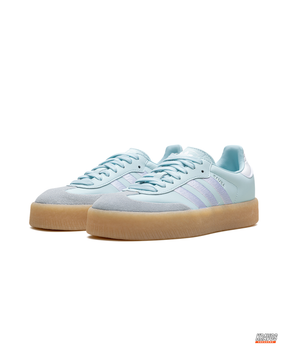 AD Leather Gum-Sole Platform Trainer