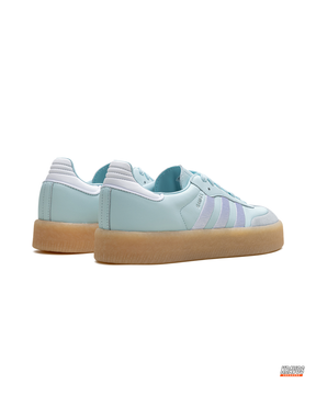 AD Leather Gum-Sole Platform Trainer