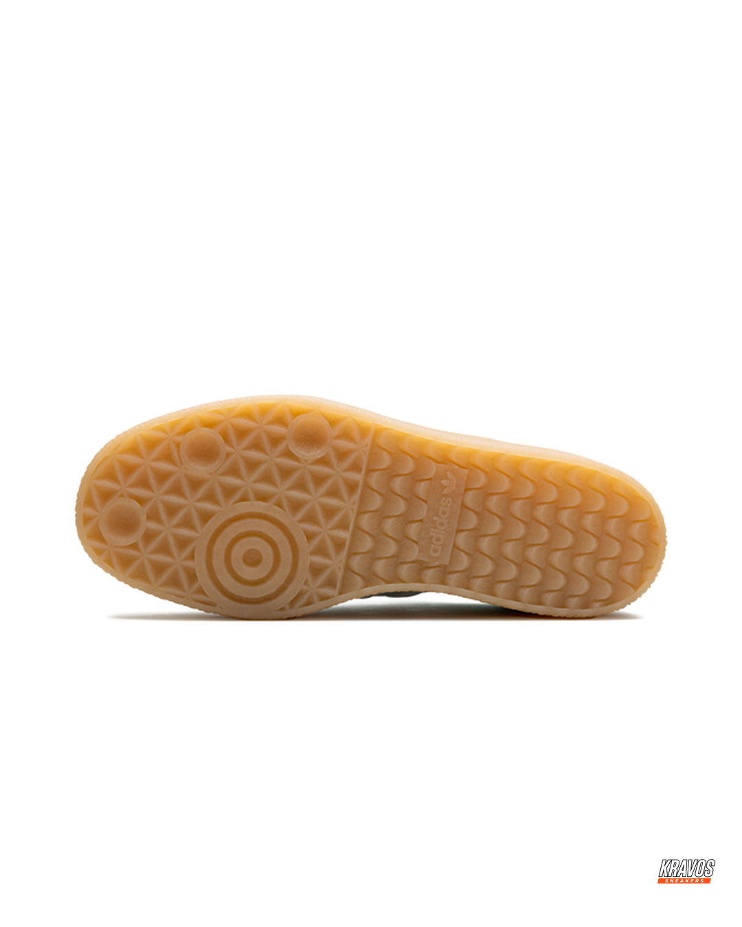 AD Leather Gum-Sole Platform Trainer