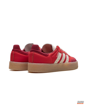 AD Leather Gum-Sole Platform Trainer