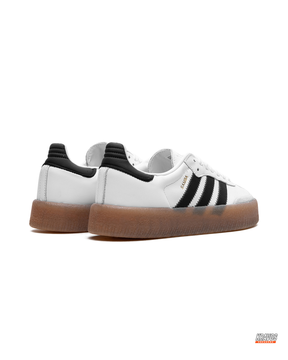 AD Leather Gum-Sole Platform Trainer