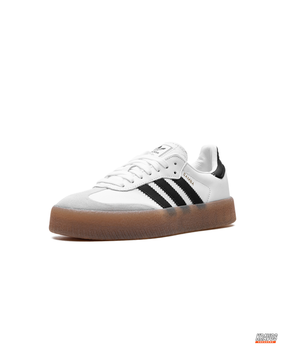 AD Leather Gum-Sole Platform Trainer