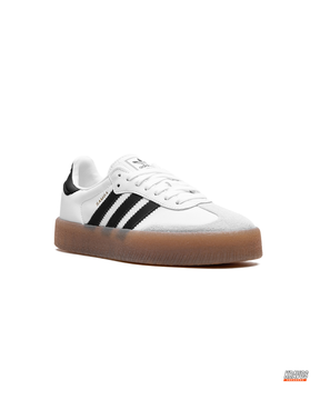 AD Leather Gum-Sole Platform Trainer