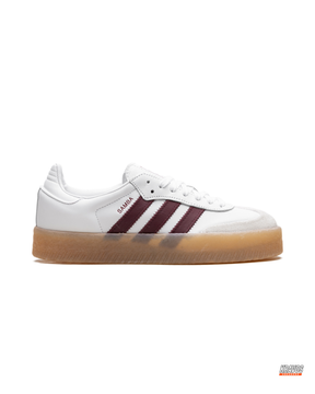 AD Leather Gum-Sole Platform Trainer