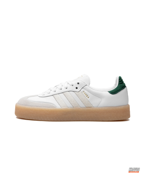 AD Leather Gum-Sole Platform Trainer