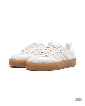 AD Leather Gum-Sole Platform Trainer