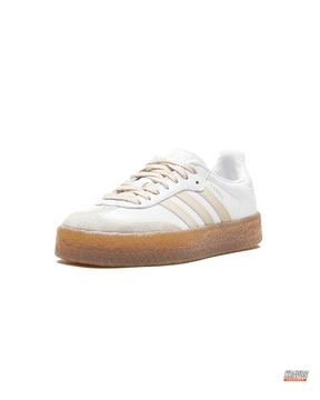 AD Leather Gum-Sole Platform Trainer