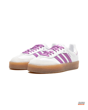 AD Leather Gum-Sole Platform Trainer
