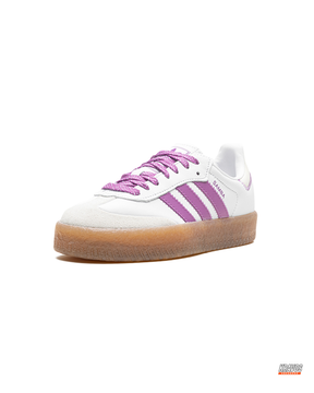 AD Leather Gum-Sole Platform Trainer