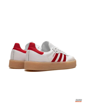 AD Leather Gum-Sole Platform Trainer