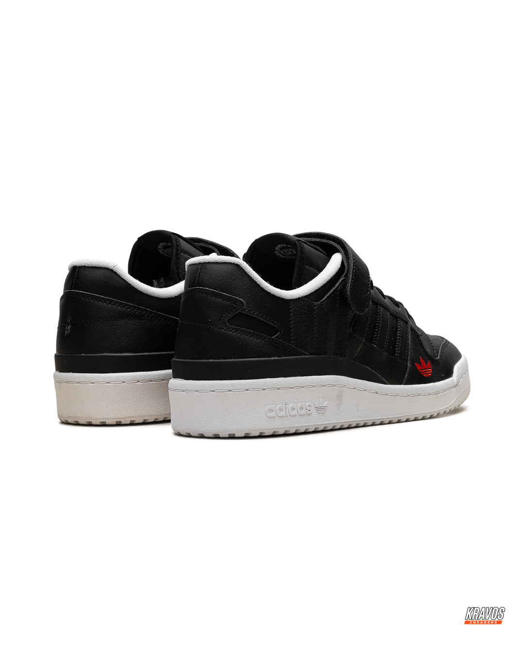AD Leather Panelled Court Trainer
