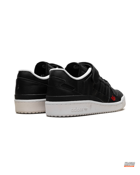 AD Leather Panelled Court Trainer