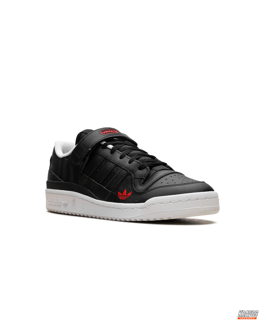 AD Leather Panelled Court Trainer