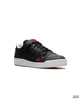 AD Leather Panelled Court Trainer