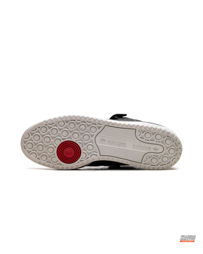 AD Leather Panelled Court Trainer