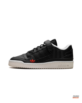AD Leather Panelled Court Trainer