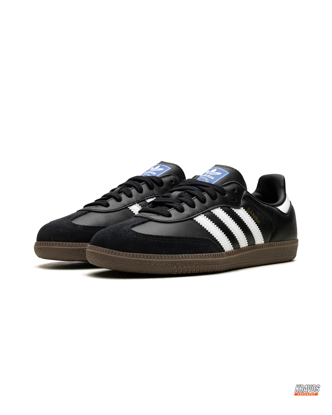 AD Leather Ribbed-Toe Terrace Trainer