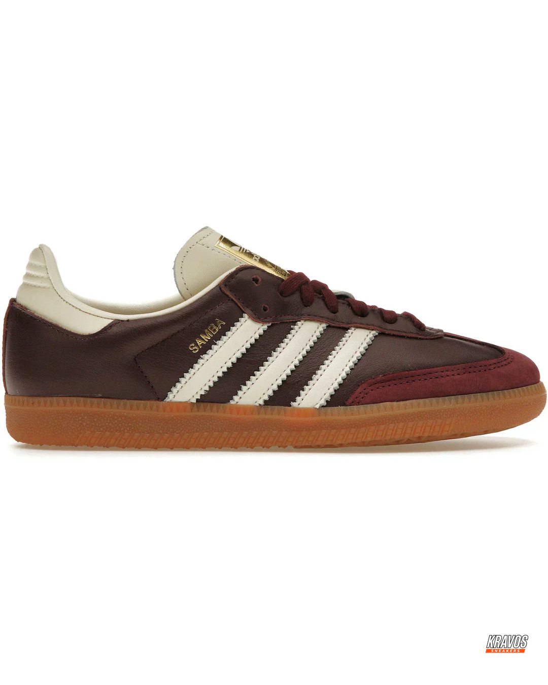AD Leather Ribbed-Toe Terrace Trainer