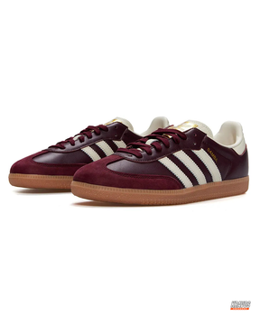 AD Leather Ribbed-Toe Terrace Trainer