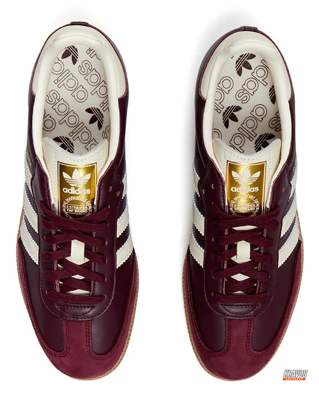 AD Leather Ribbed-Toe Terrace Trainer