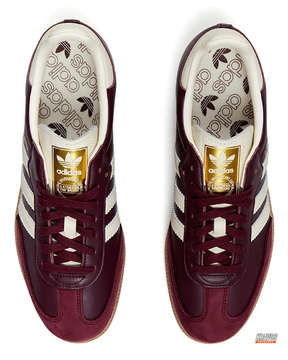 AD Leather Ribbed-Toe Terrace Trainer
