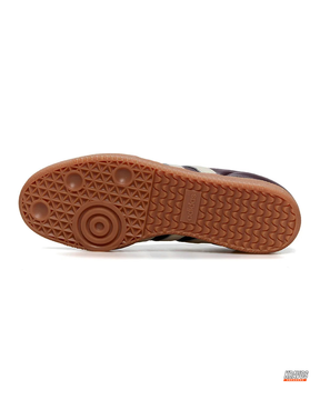 AD Leather Ribbed-Toe Terrace Trainer