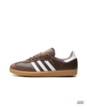 AD Leather Ribbed-Toe Terrace Trainer