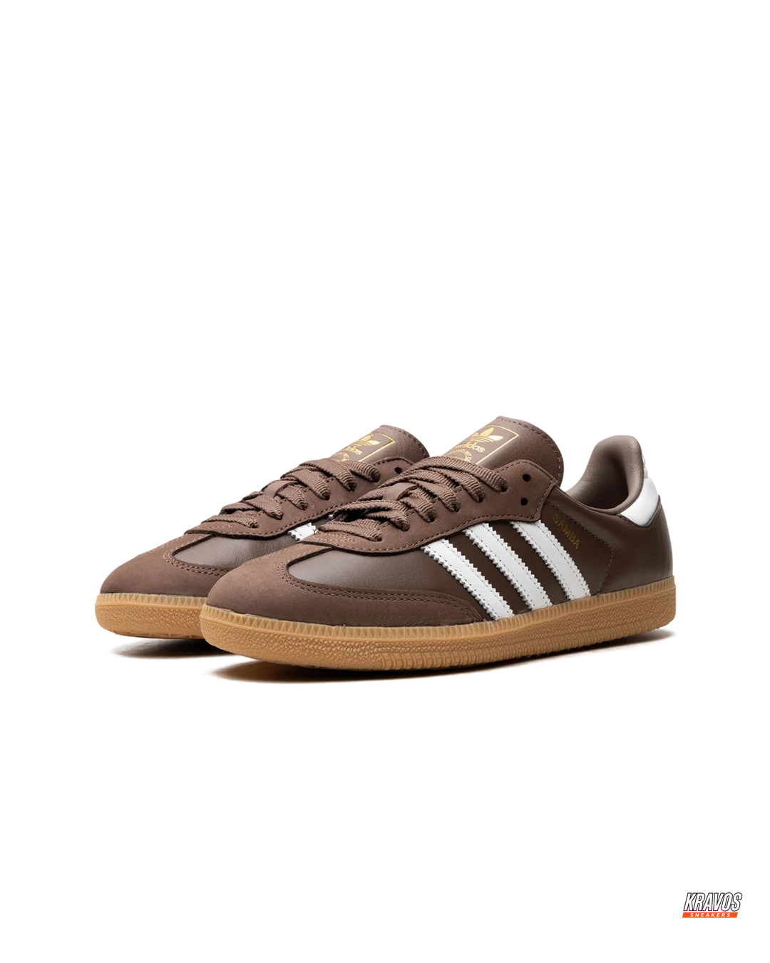 AD Leather Ribbed-Toe Terrace Trainer