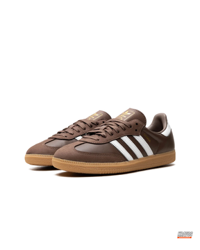 AD Leather Ribbed-Toe Terrace Trainer