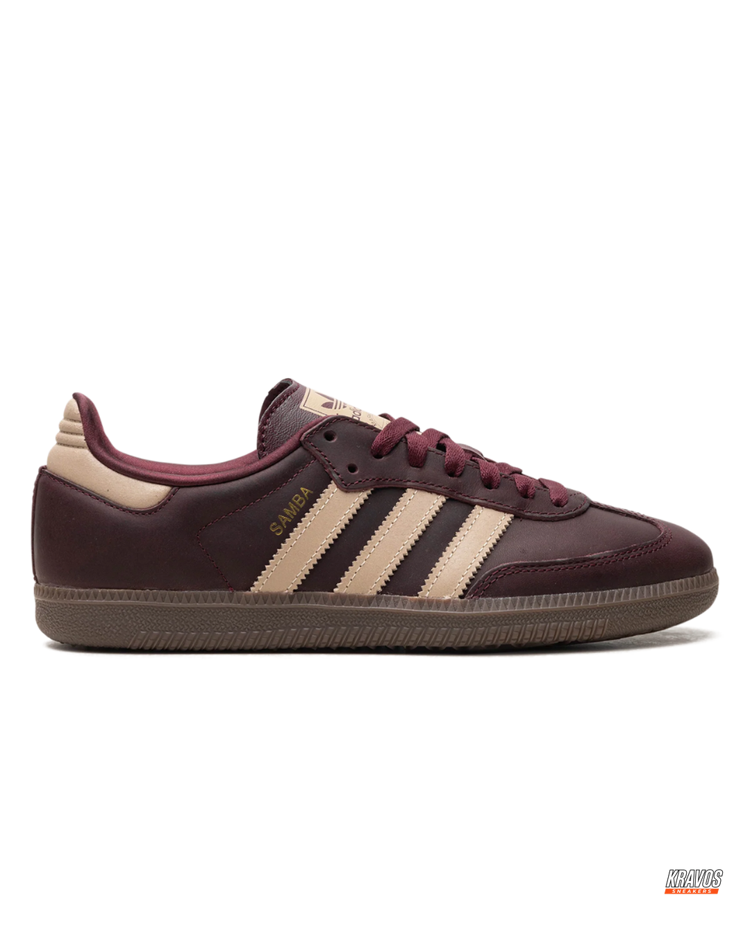 AD Leather Ribbed-Toe Terrace Trainer