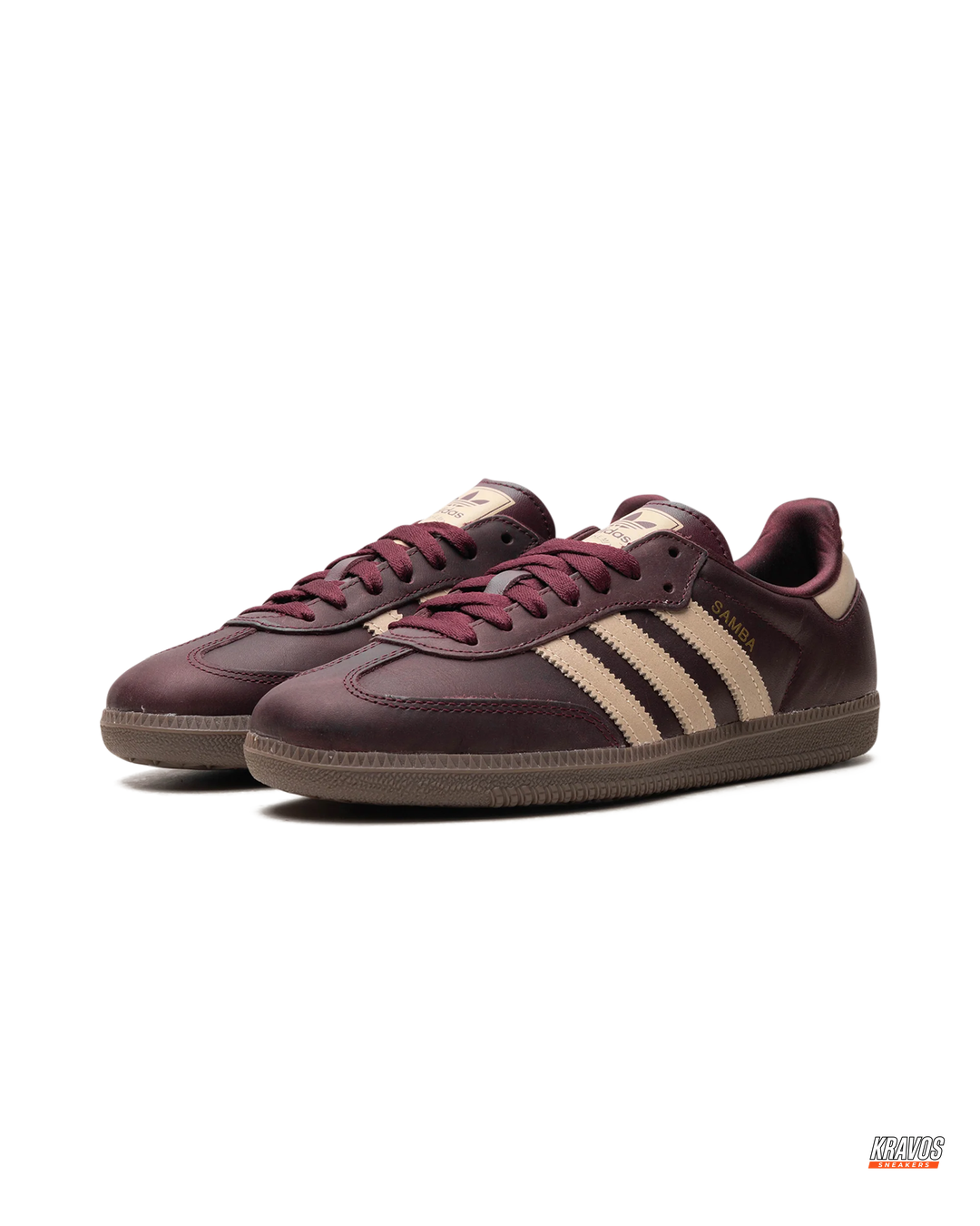 AD Leather Ribbed-Toe Terrace Trainer