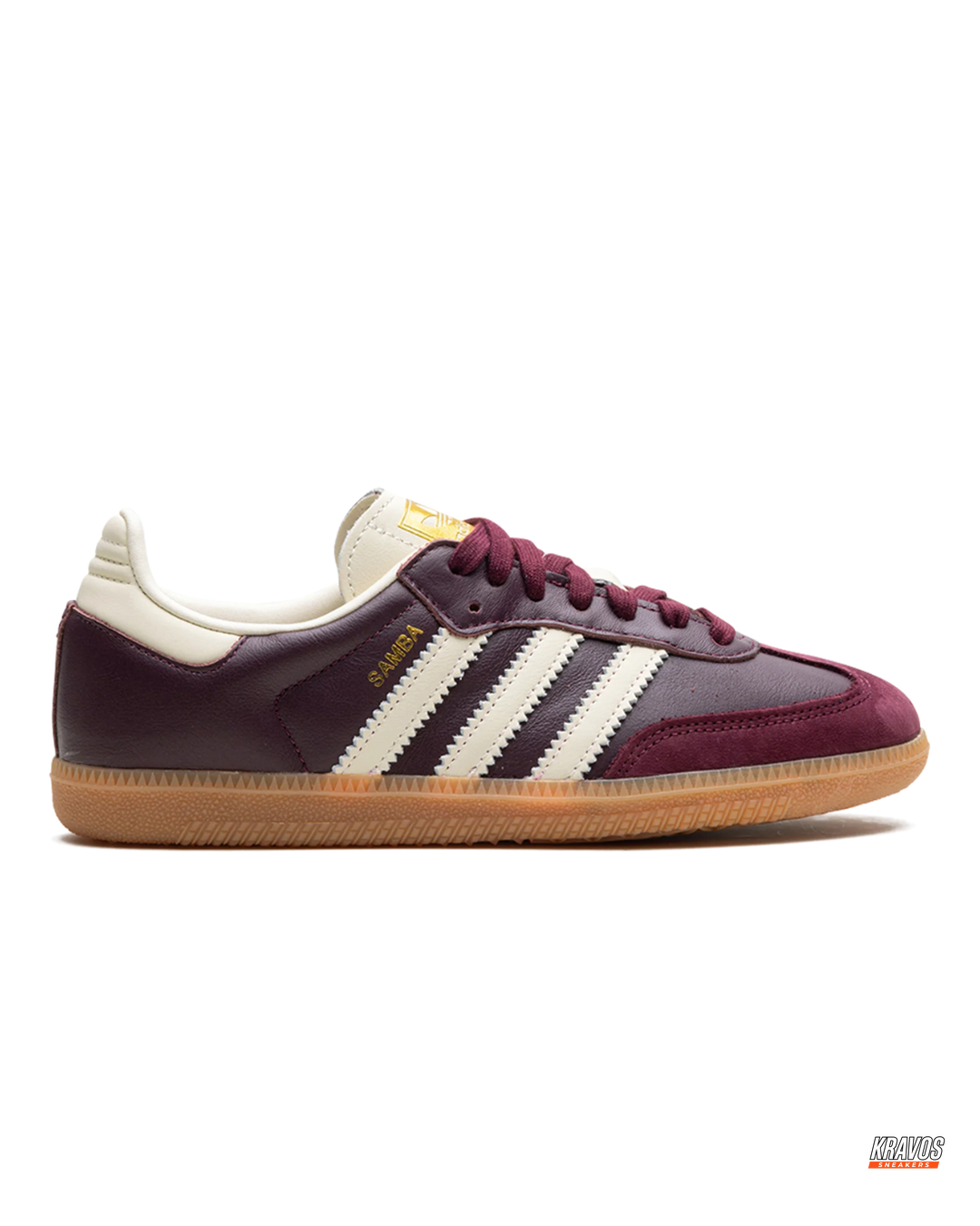 AD Leather Ribbed-Toe Terrace Trainer