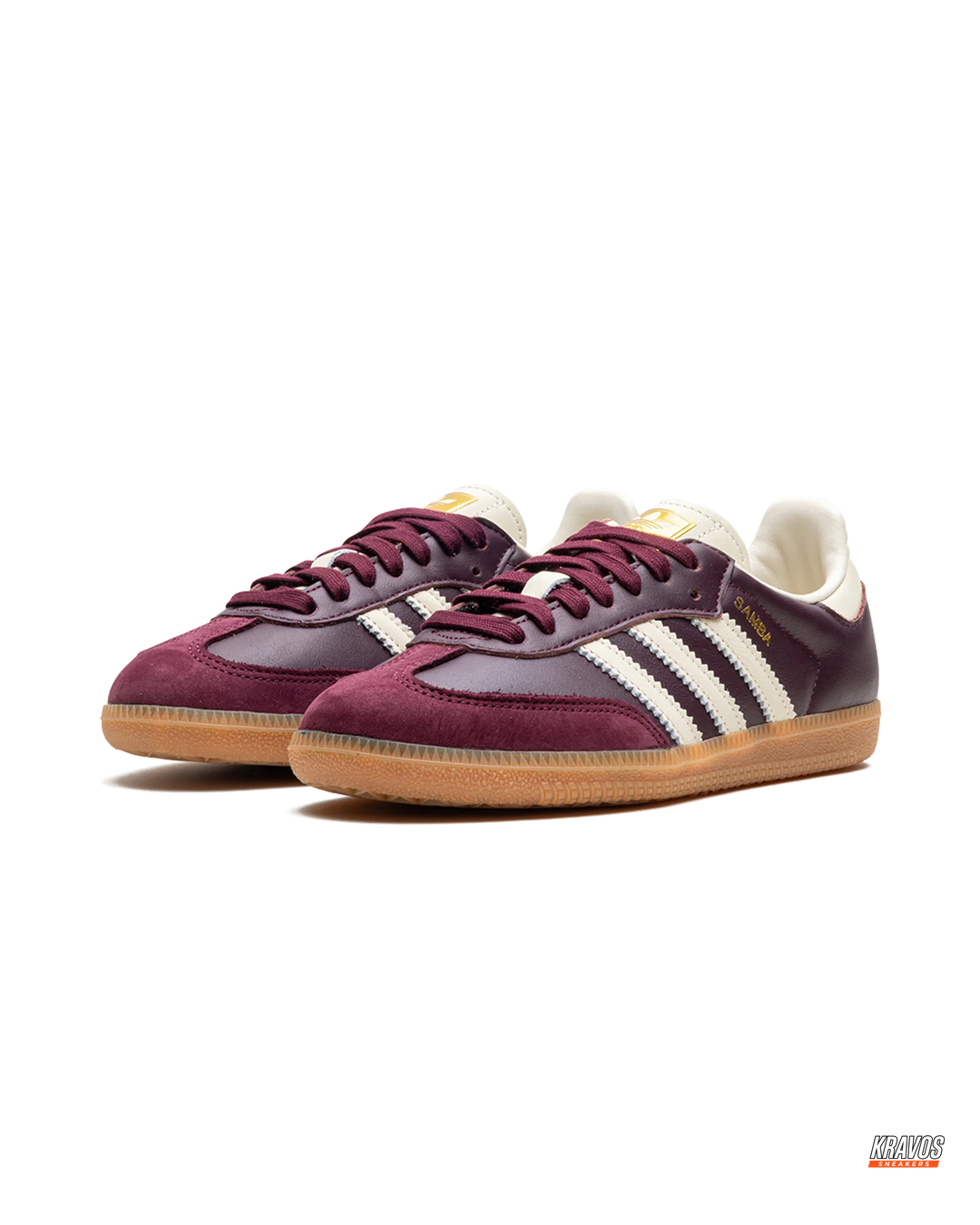 AD Leather Ribbed-Toe Terrace Trainer