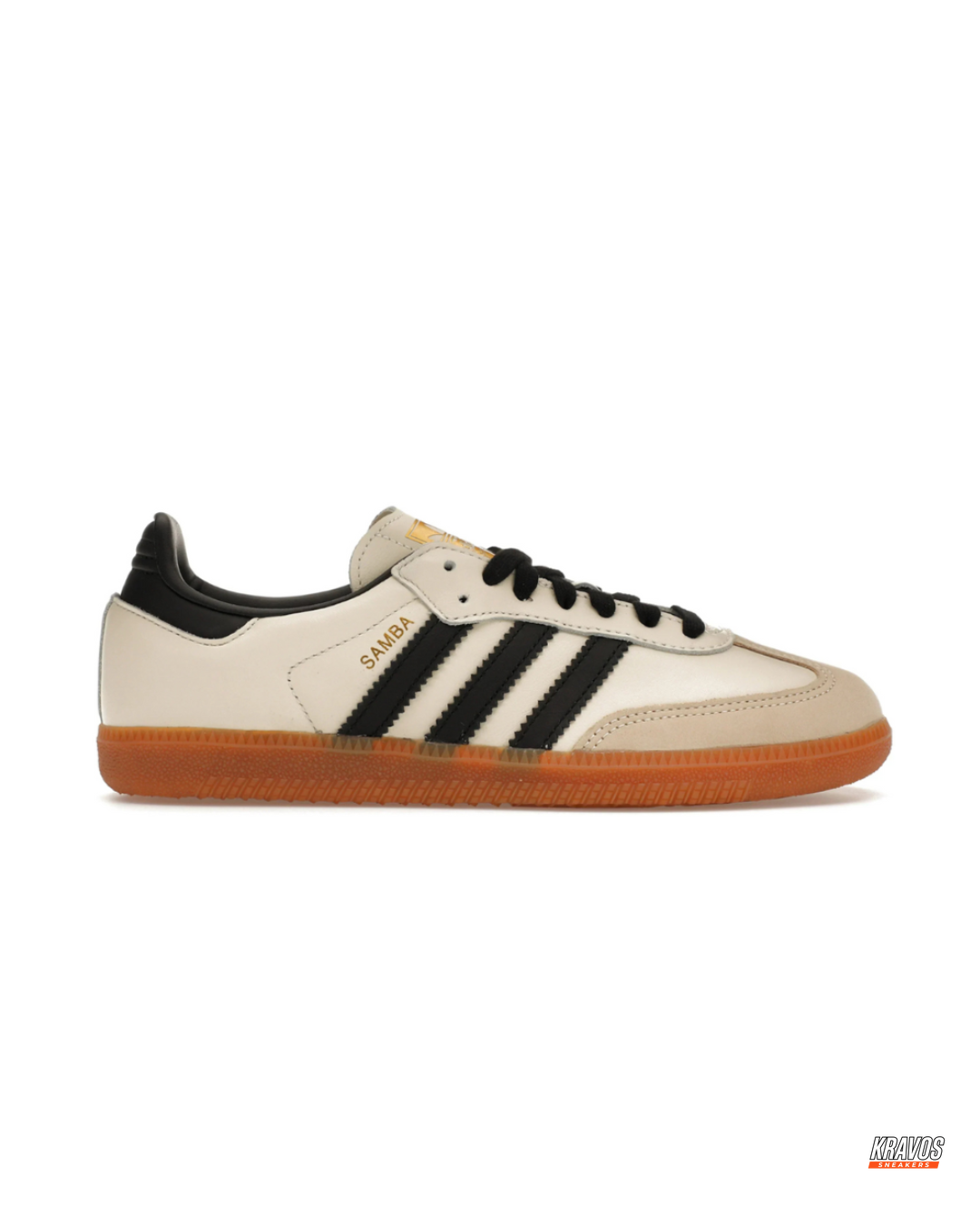 AD Leather Ribbed-Toe Terrace Trainer