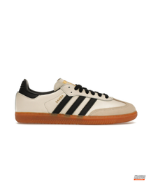 AD Leather Ribbed-Toe Terrace Trainer Cream Black Gum #creamblackgum