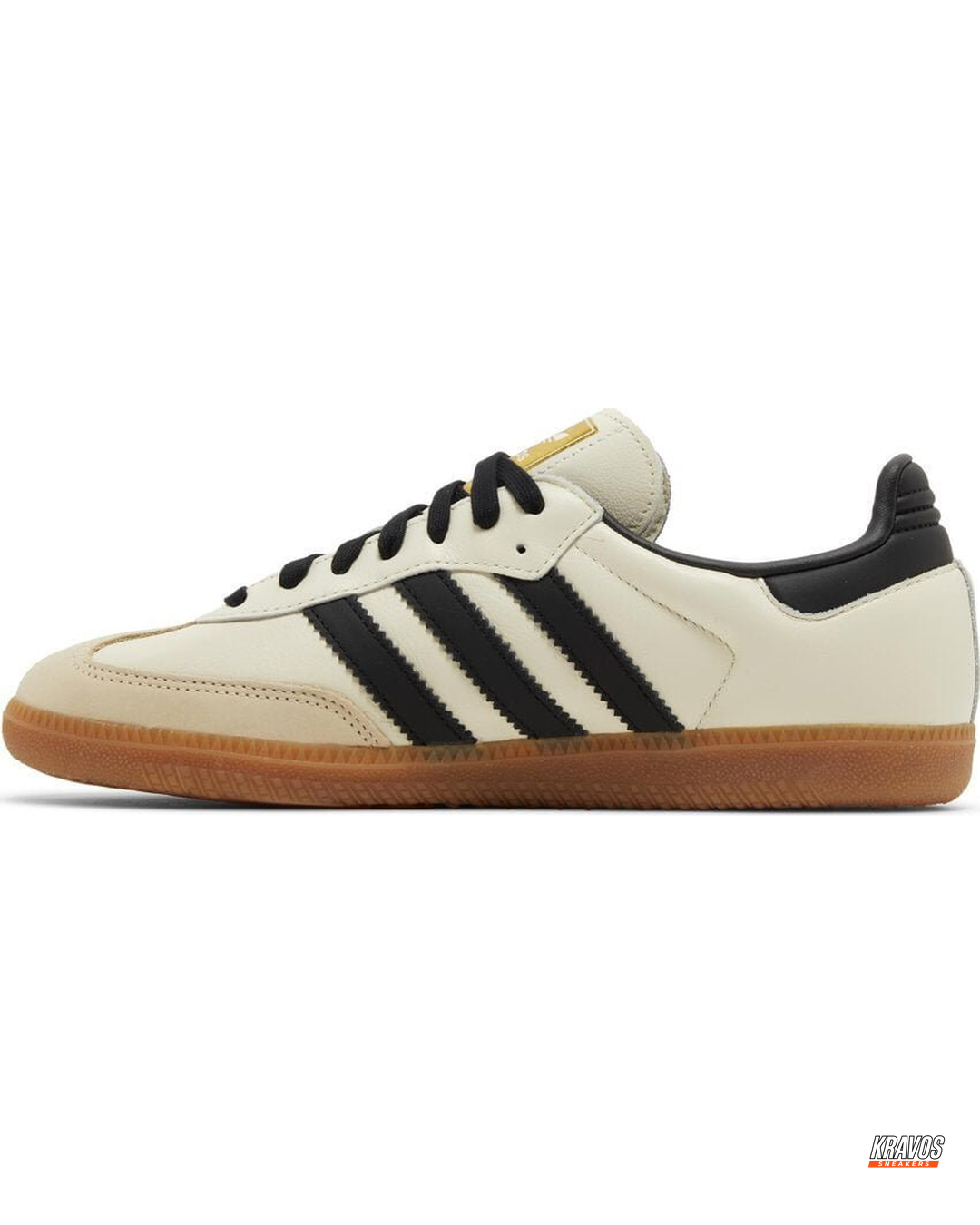 AD Leather Ribbed-Toe Terrace Trainer