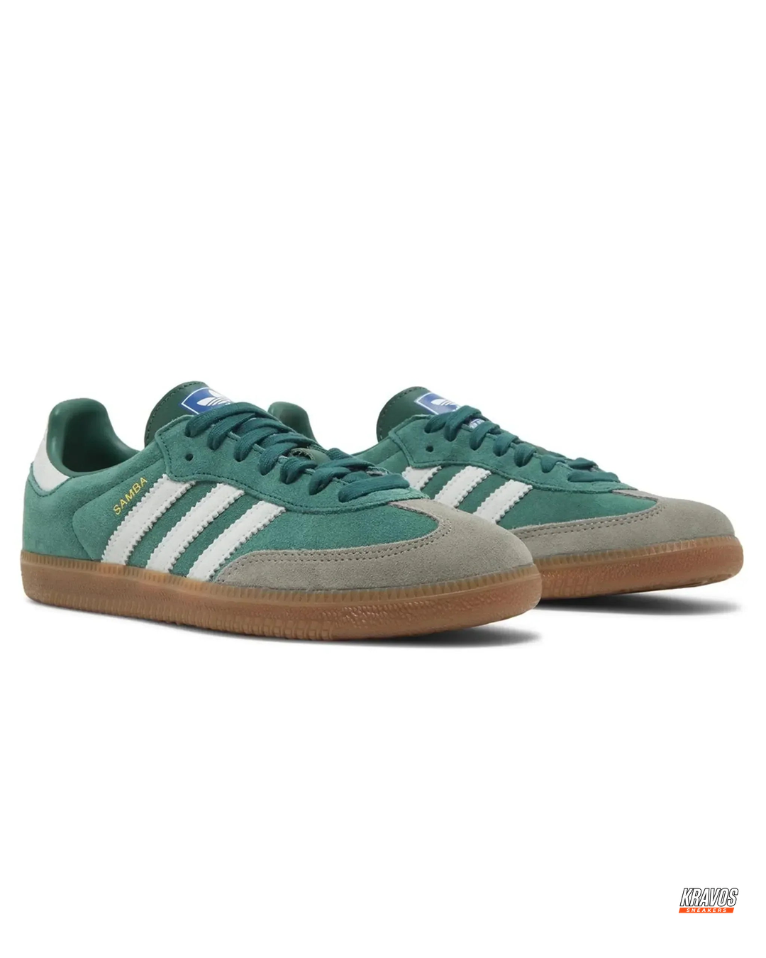 AD Leather Ribbed-Toe Terrace Trainer