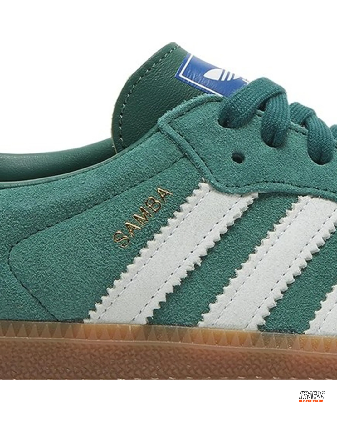 AD Leather Ribbed-Toe Terrace Trainer