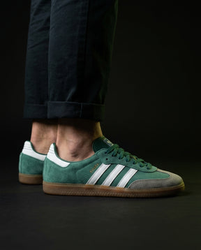 AD Leather Ribbed-Toe Terrace Trainer