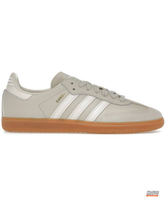 AD Leather Ribbed-Toe Terrace Trainer Grey White Gum #greywhitegum