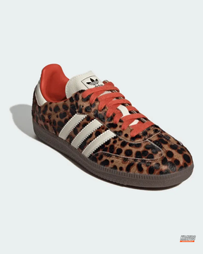 AD Leather Ribbed-Toe Terrace Trainer