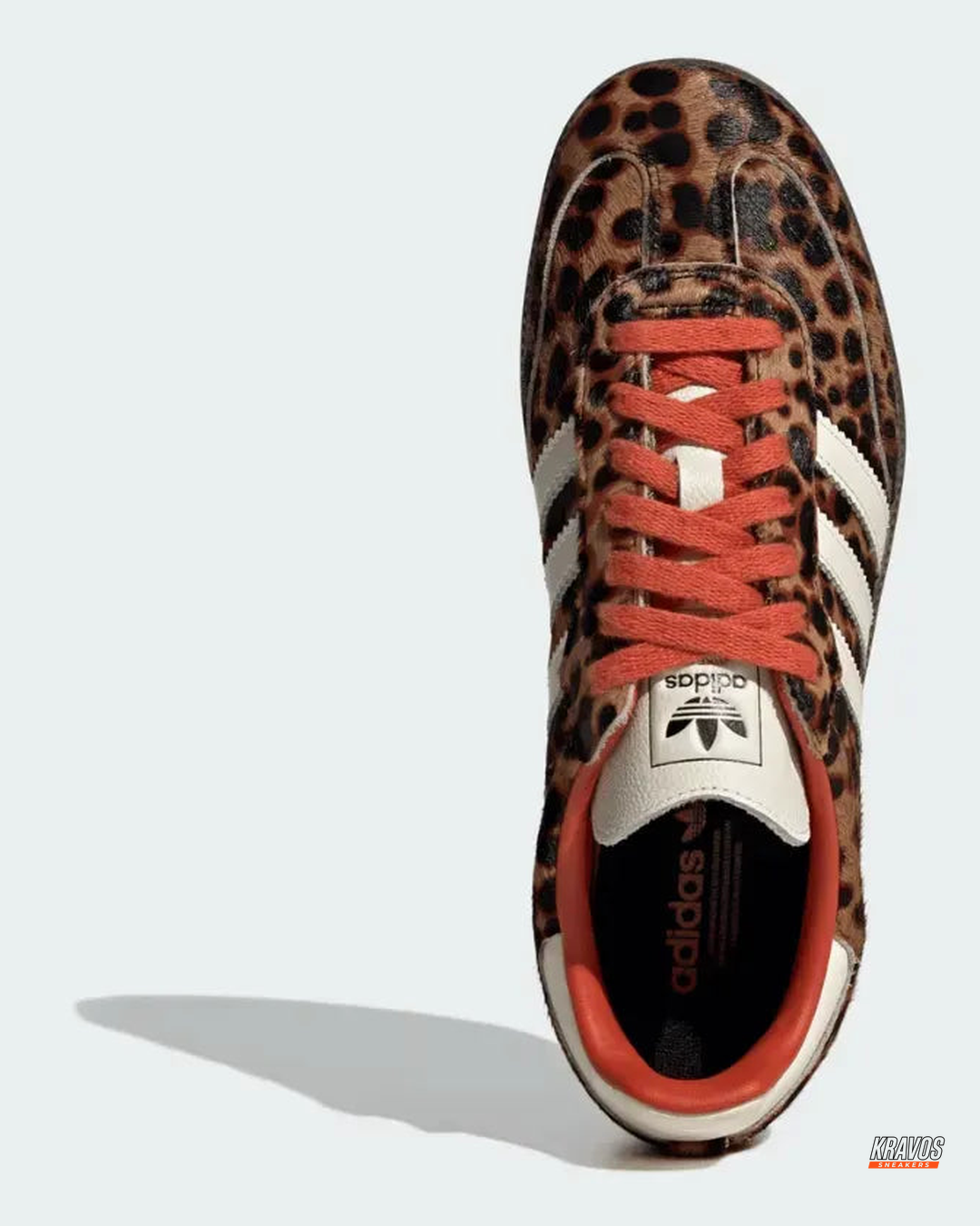 AD Leather Ribbed-Toe Terrace Trainer
