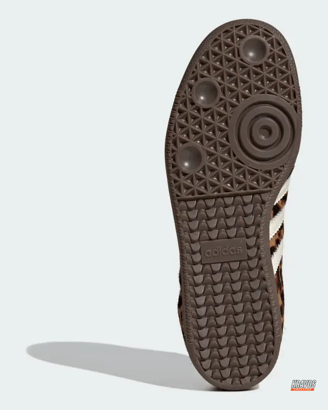 AD Leather Ribbed-Toe Terrace Trainer