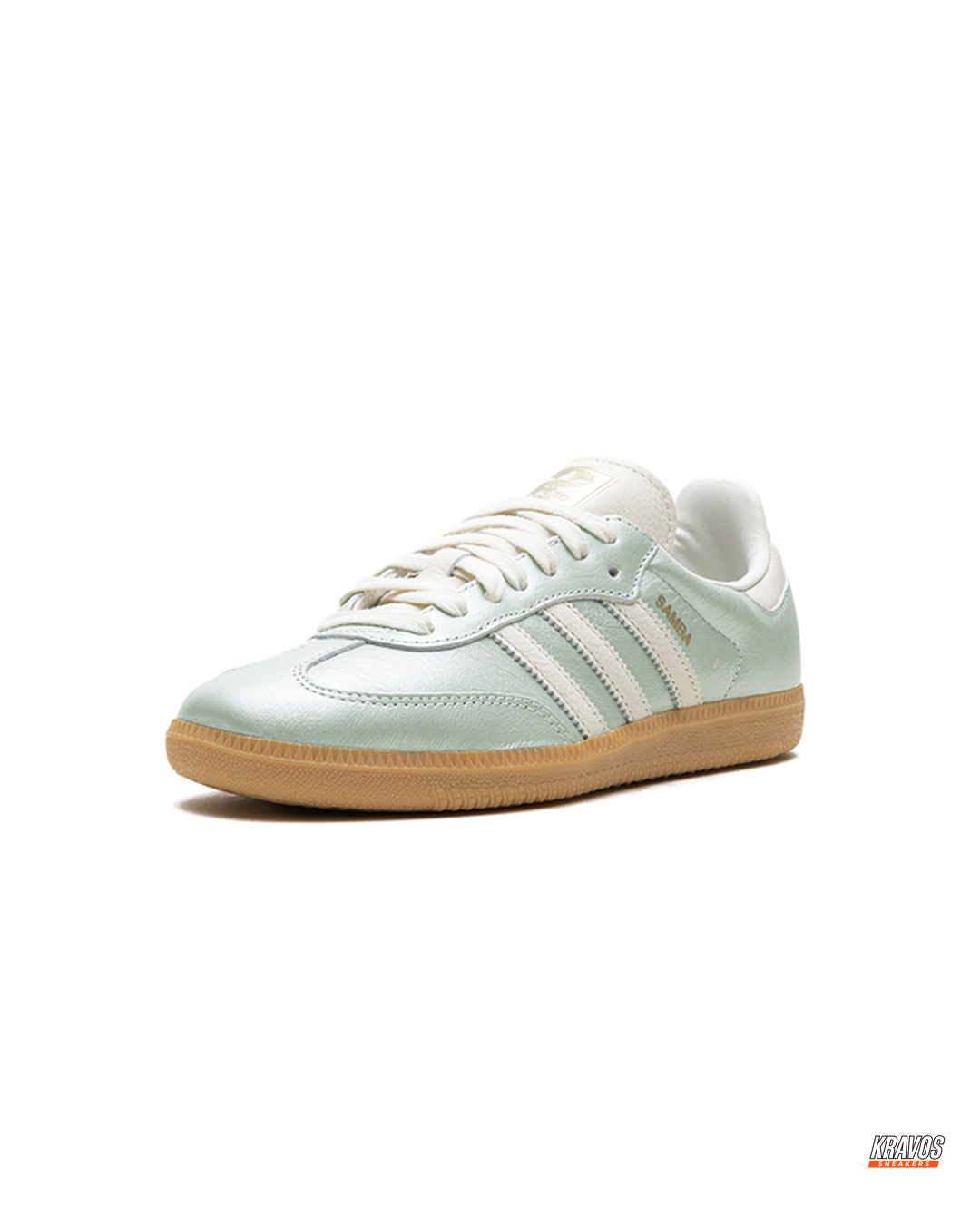AD Leather Ribbed-Toe Terrace Trainer