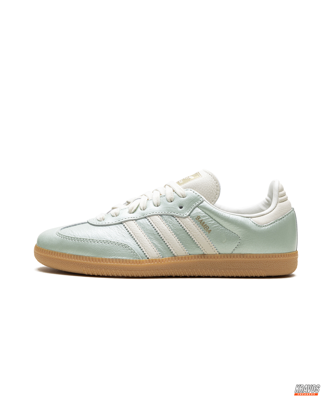 AD Leather Ribbed-Toe Terrace Trainer