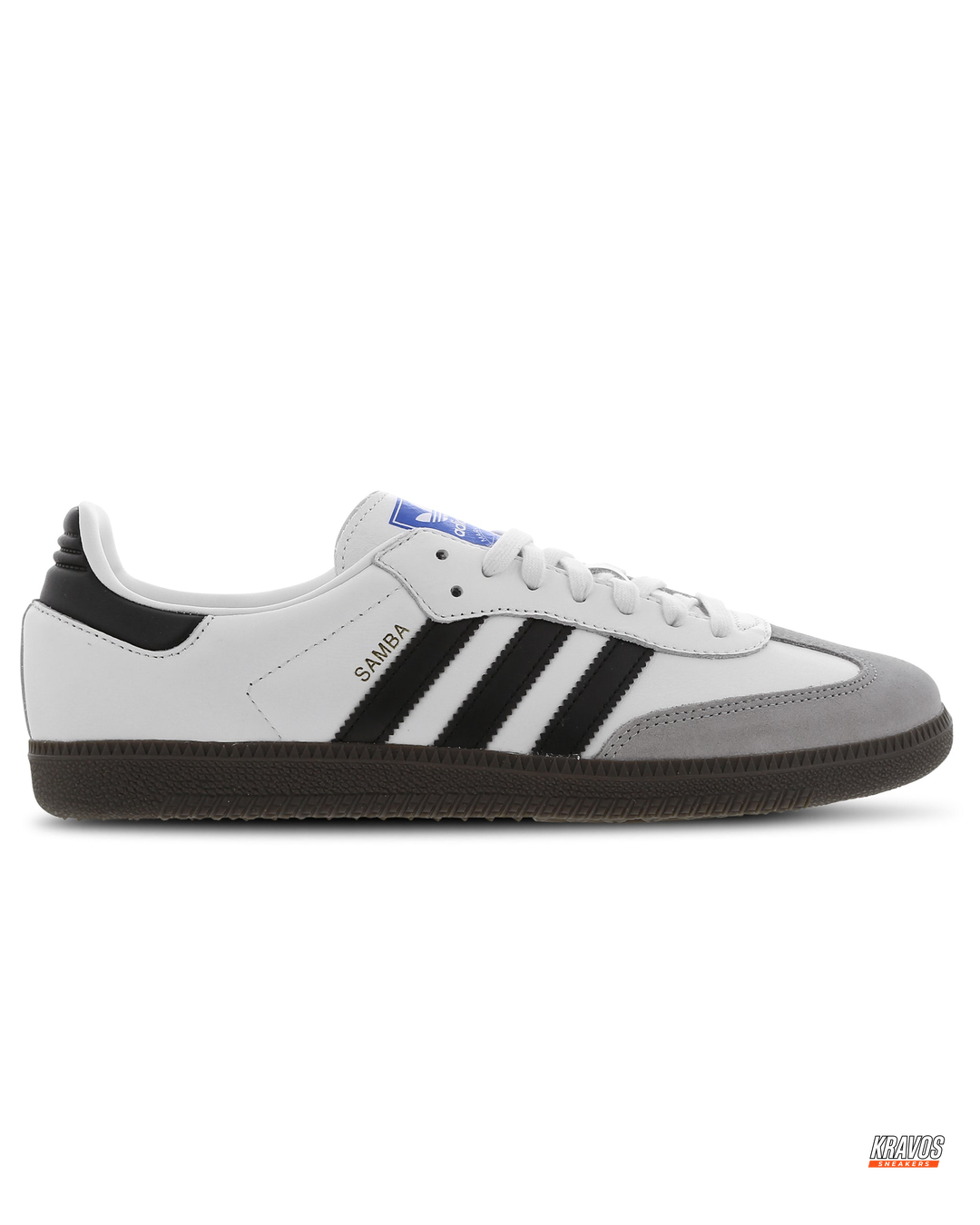 AD Leather Ribbed-Toe Terrace Trainer