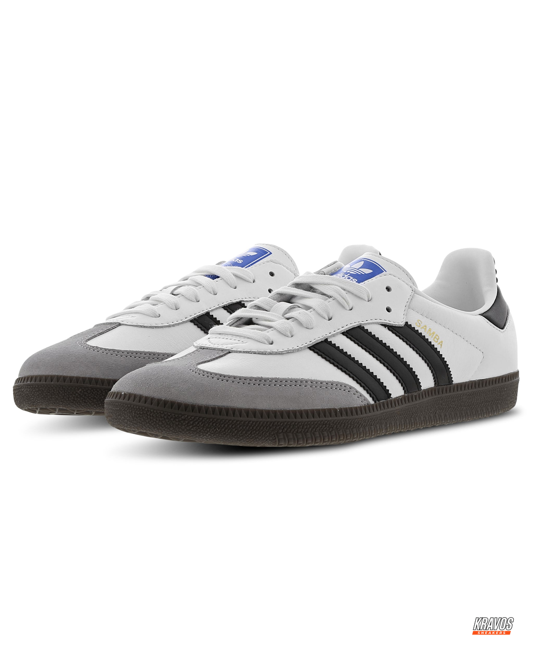 AD Leather Ribbed-Toe Terrace Trainer