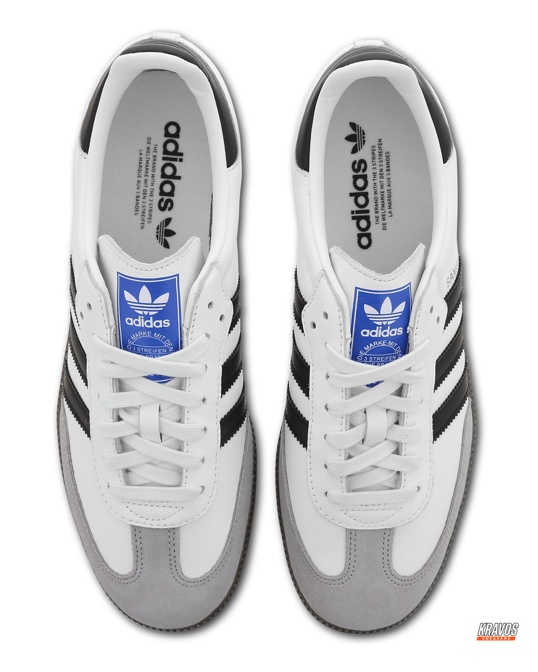 AD Leather Ribbed-Toe Terrace Trainer